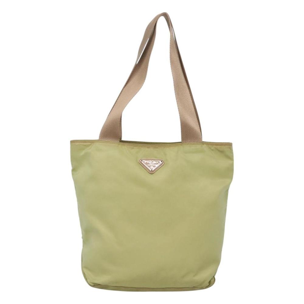 PRADA Tote Bag Nylon Light green Auth 127872 - Picture 13 of 16